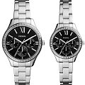 Часы Fossil Rye His and Her Multifunction Stainless Steel Watch Set BQ2644SET
